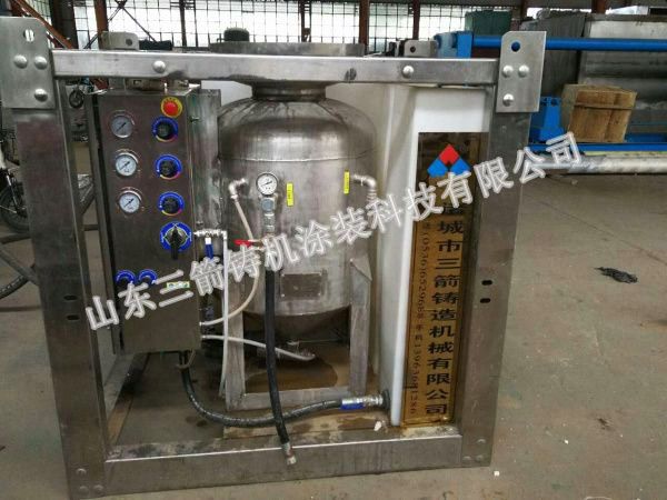 無塵噴砂機成品